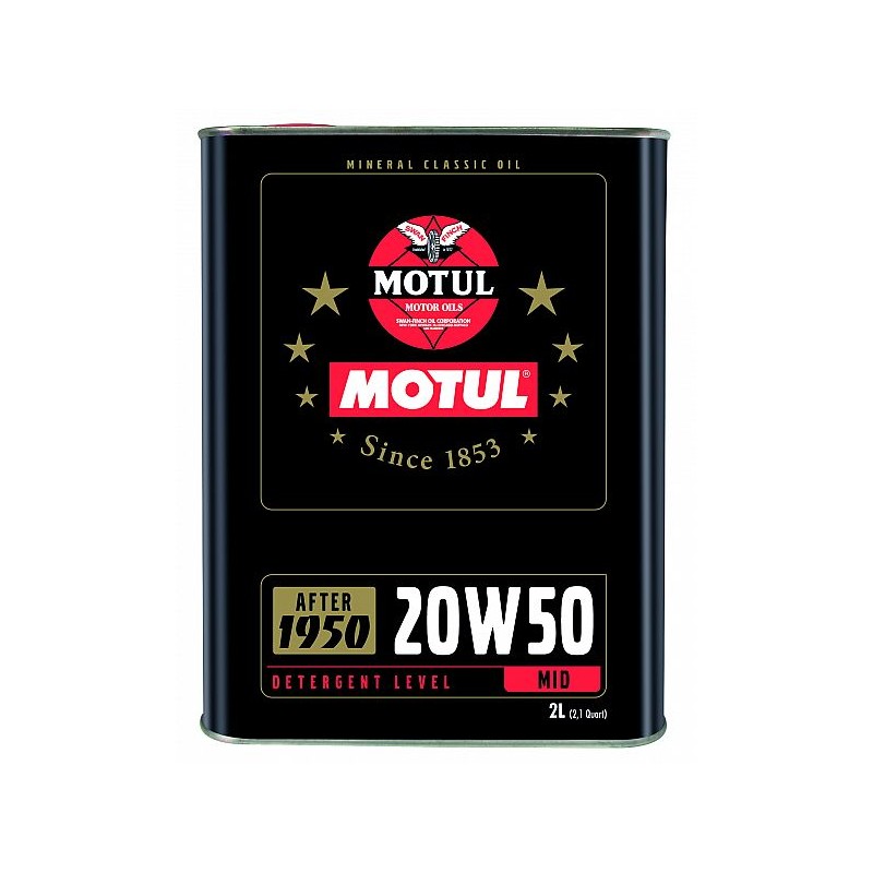 Motul Classic Motor Oil SAE 20W50 2L