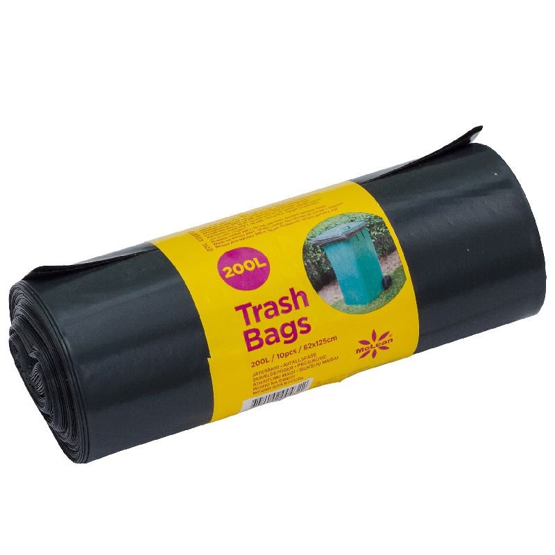 McLean-Home prügikotid 200L, 10tk/rull 820x1250