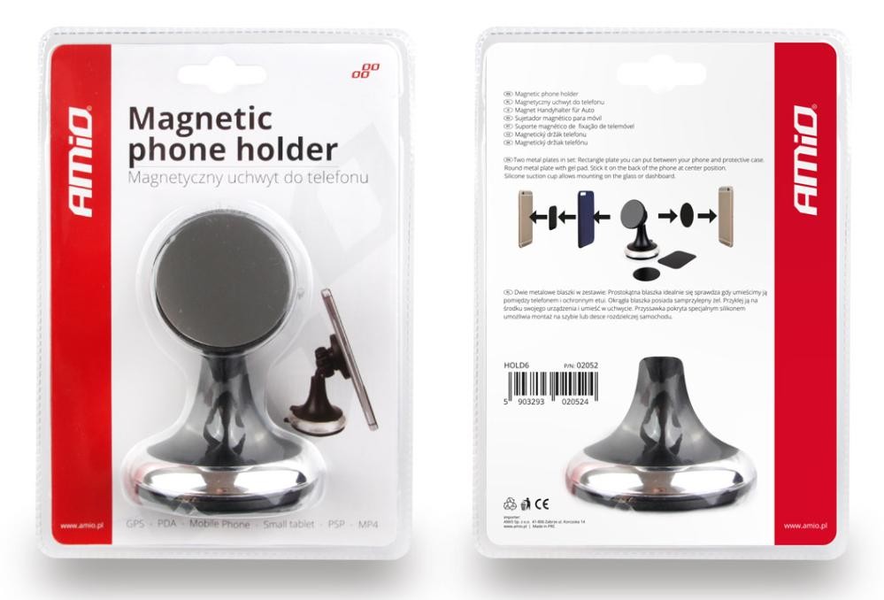 Mobiiltelefoni hoidja magnetiga HOLD-6