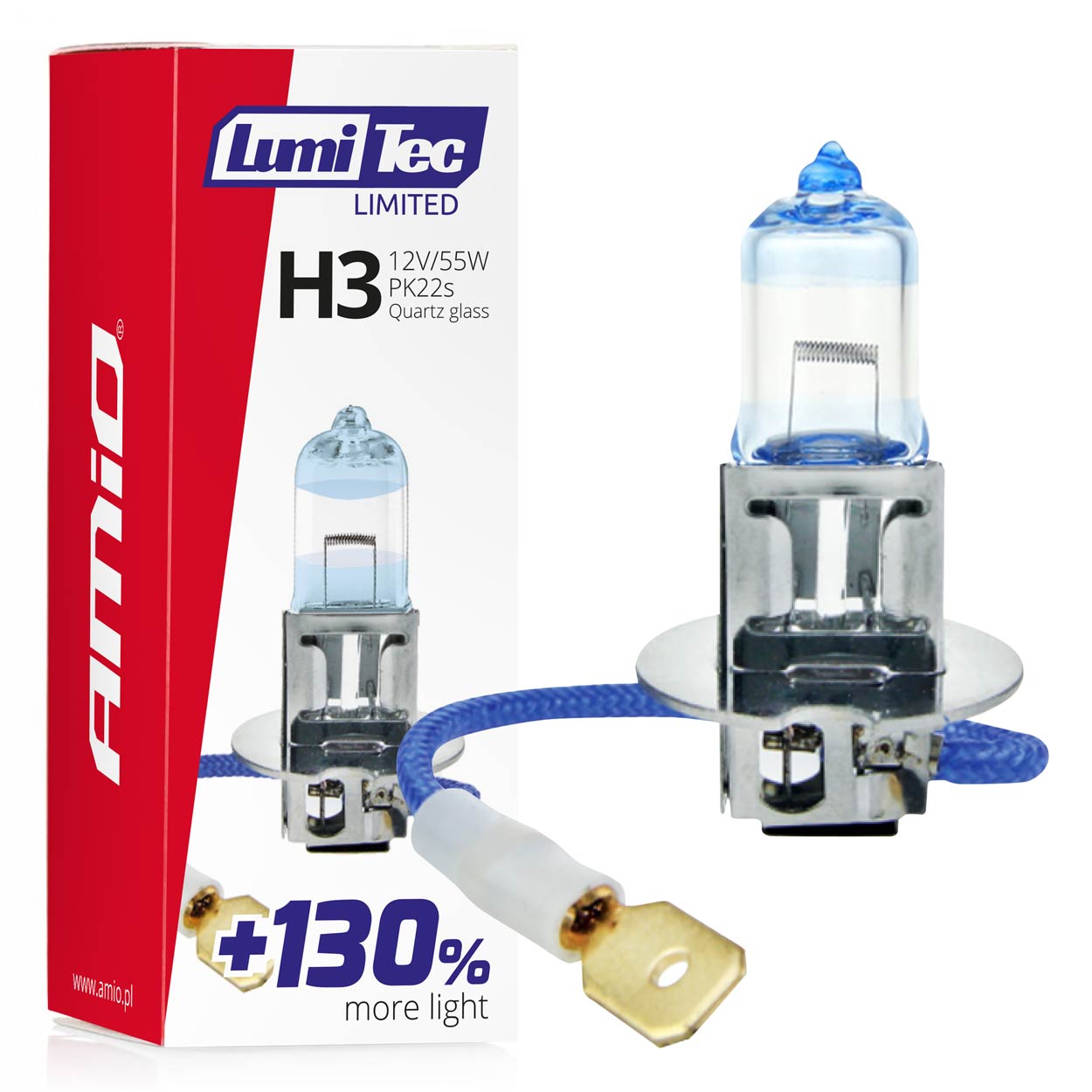 Amio H3 LumiTec Limited +130% 12V 55W
