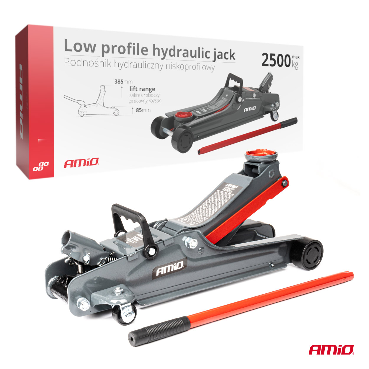 Tungraud madala profiiliga 85 - 375 mm 2,5T