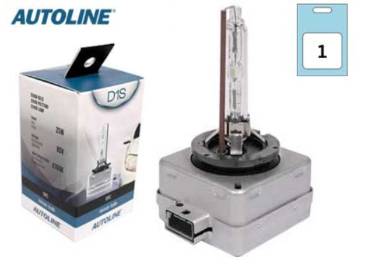 Xenon Pirn D1S 4300K 35W