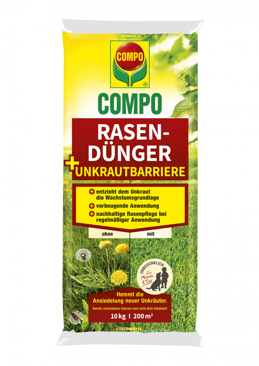 Compo muruväetis umbrohupidurdajaga 10kg
