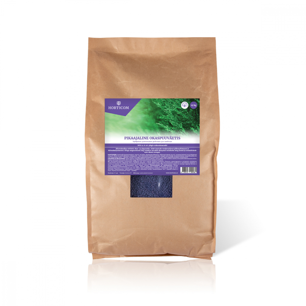 Horticom pikaajaline okaspuuväetis 15kg