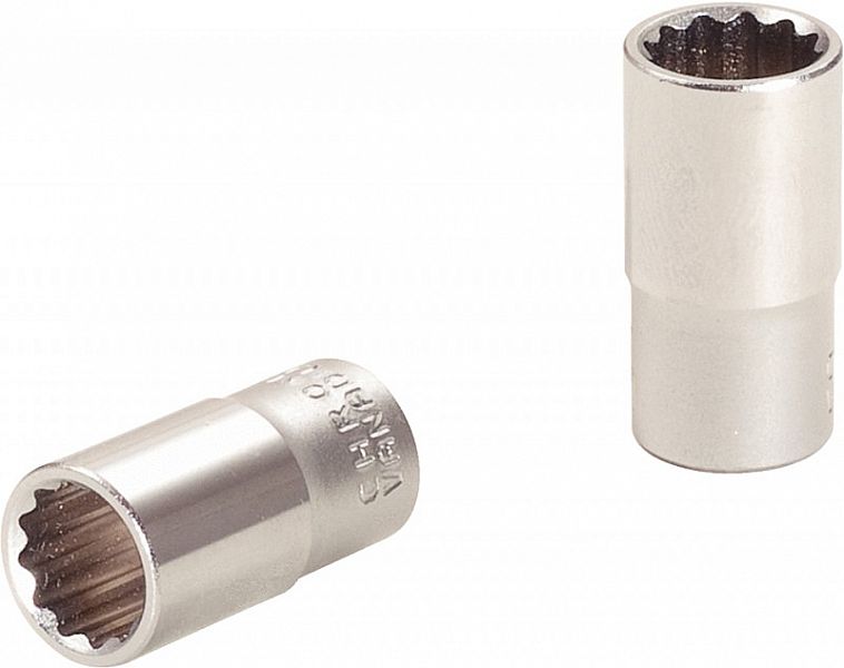 KS Tools padrun 1/4" 9mm 12kant lühike