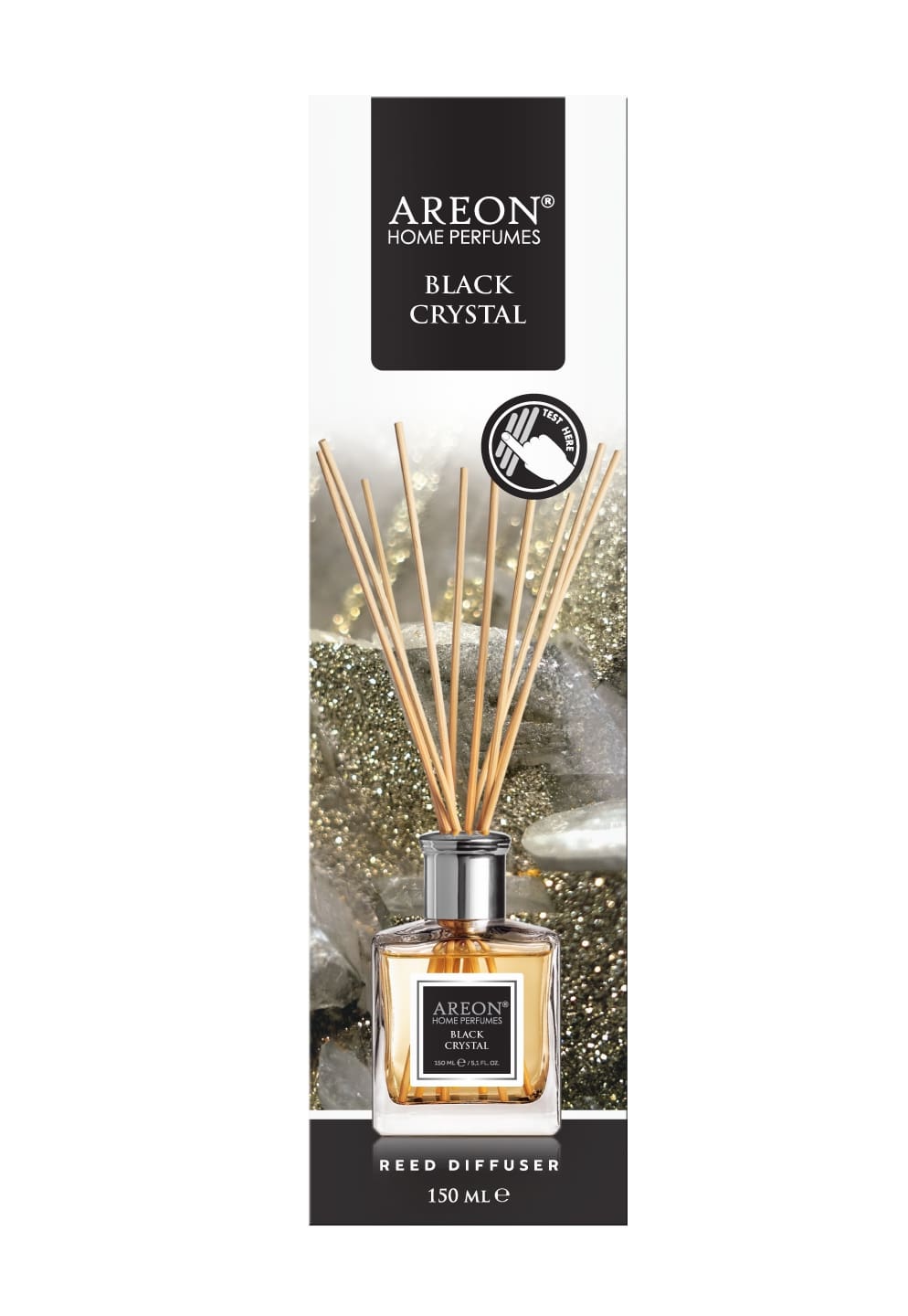 Areon Black Crystal Sticks 150ml kodu õhuvärskendaja