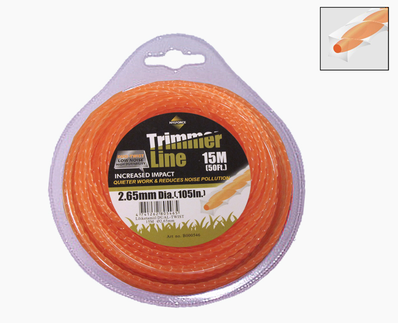 Trimmerijõhv 2,65mm/15m TL Dual Twist