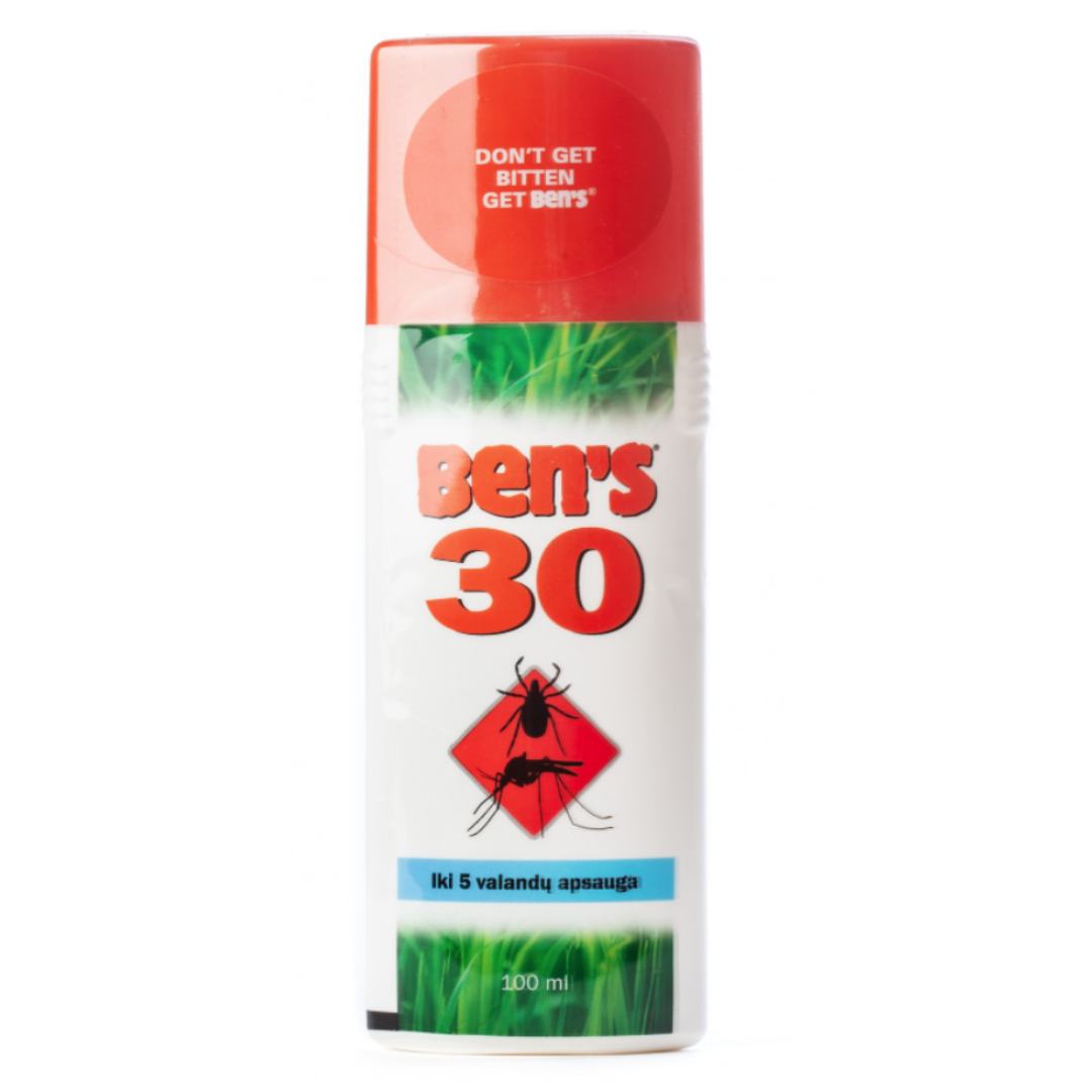 Ben`s 30 sääsetõrje 100ml
