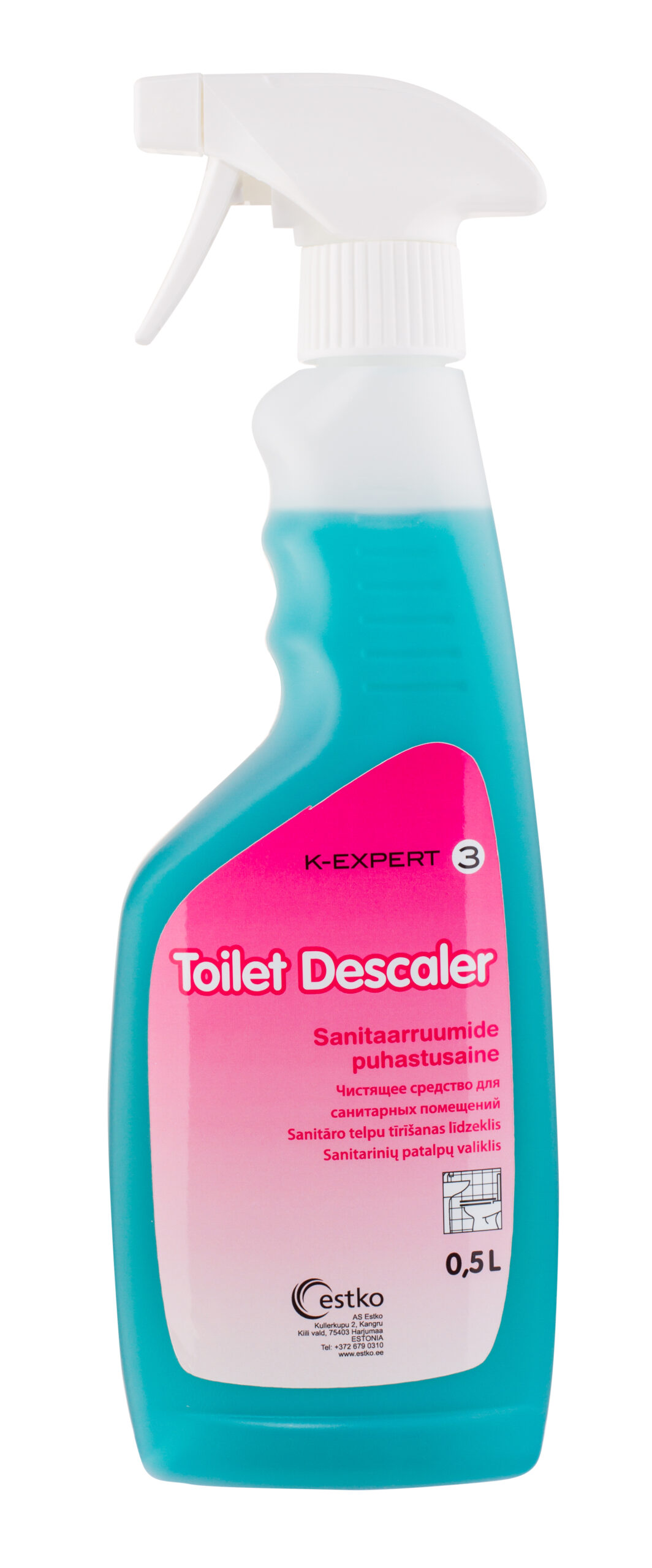 KE 3 Toilet Descaler 0,5L prits