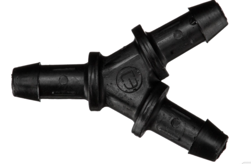 Voolikuliitmik Y-ühendus 2mm