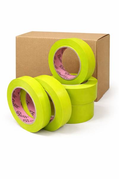 Basic roheline riisipaberist teip 50mm x 50m