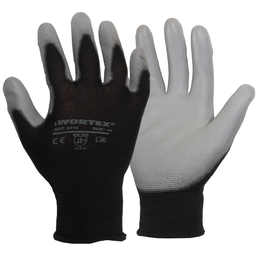 Nailonsõrmik PU kate peopesas nr 10