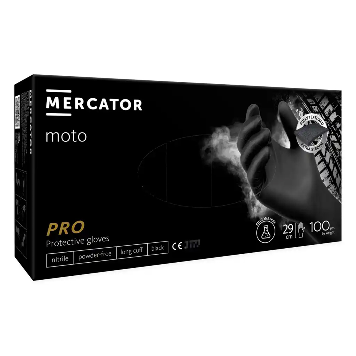 Nitriilkindad Mercator Moto Pro XL 100tk