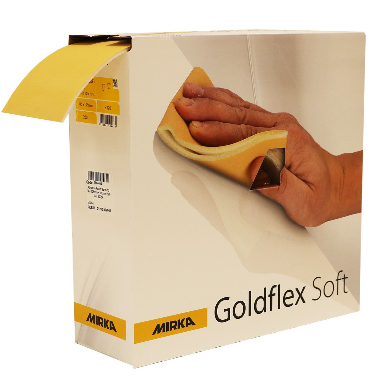 Mirka Goldflex soft P150 115x125mm