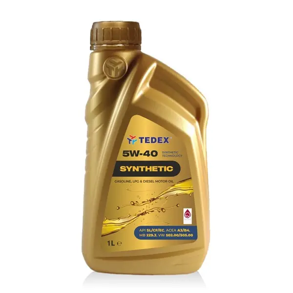 Tedex Synthetic 5W40 ACEA A3/B4  1L